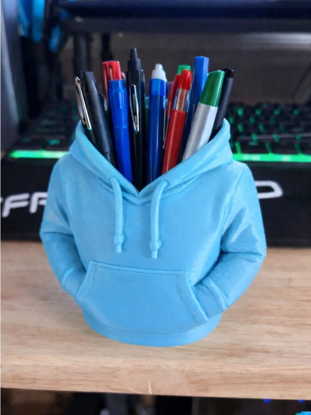 Hoodie Desk Pen Holder